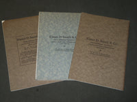1928-1929 ELMER D. SMITH & CO. CHRYSANTHEMUMS FLORISTS' CATALOG LOT OF 3- O 1608