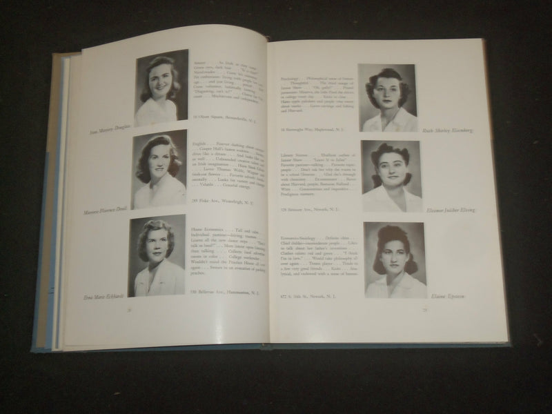 1942 NEW JERSEY STATE COLLEGE FOR WOMEN YEARBOOK - NEW BRUNSWICK, NJ - YB 2304