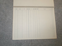 1972 AMATEUR RADIO STATION LOG - AMERICAN RADIO RELAY LEAGUE - J 6296
