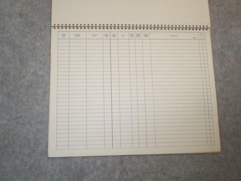 1972 AMATEUR RADIO STATION LOG - AMERICAN RADIO RELAY LEAGUE - J 6296