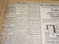 1920 MAY 15 NEW YORK TIMES - DICKINSON HALL AT PRINCETON BURNS - NT 8677