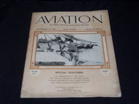 1924 NOVEMBER 10 AVIATION MAGAZINE - COTTON DUSTING PLANE FRONT COVER - E 4224