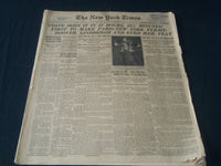 1930 SEPTEMBER 3 NEW YORK TIMES NEWSPAPER - COSTE DOES IT IN 37 HOURS - NT 7224