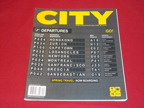 2006 APRIL CITY MAGAZINE ISSUE NO. 40 - GREAT COVER - FASHION - RC 395
