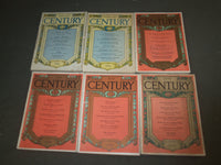 1926 THE CENTURY MAGAZINE - LOT OF 12 - COMPLETE YEAR - MANY STORIES - WR 1158A