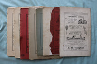 1911-1925 PATTERSON, NJ HIGH SCHOOL - SPECTATOR MAGAZINES - LOT OF 8 - K 3349