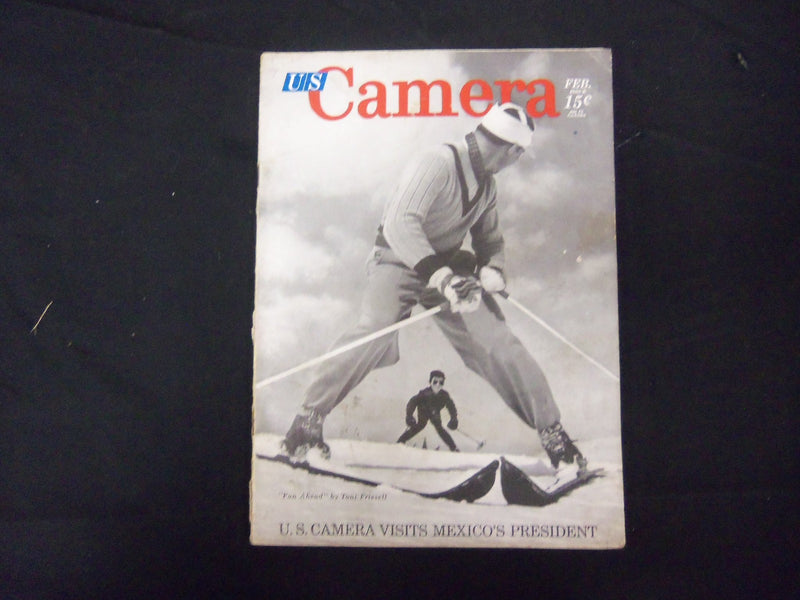 1942 FEBRUARY U.S. CAMERA MAGAZINE - NICE PHOTOS, ARTICLES & ADS - ST 1915