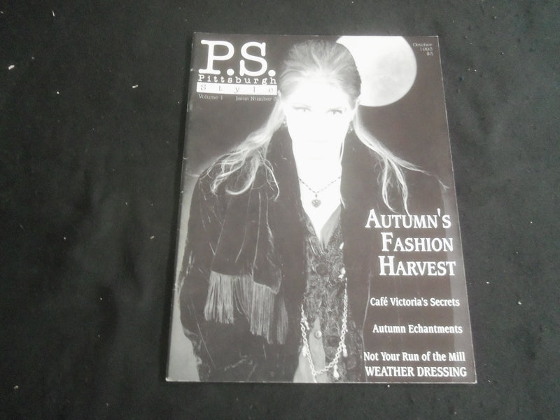 1993 OCTOBER PITTSBURGH STYLE (P.S.) MAGAZINE - FASHION - B 4443B