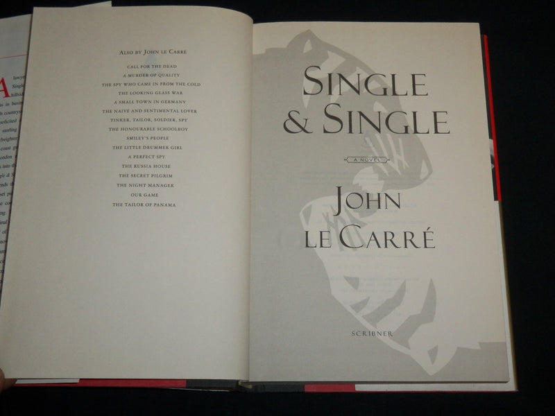 1999 SINGLE & SINGLE HARDCOVER BOOK BY JOHN LE CARRE - KD 6869