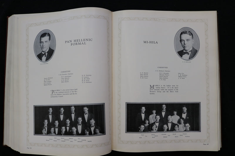 1928 THE ILLIO UNIVERSITY OF ILLINOIS YEARBOOK - URBANA-CHAMPAIGN, IL - YB 3533