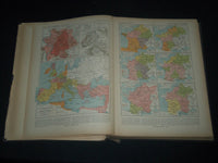 1933 HISTOIRE ET GEOGRAPHIE ATLAS GENERAL VIDAL LABLACHE PARIS FRANCE - KD 3027