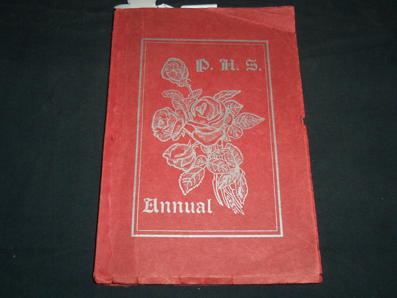 1913 CRIMSON & WHITE POTTSVILLE HIGH SCHOOL YEARBOOK - NICE PHOTOS - J 8183