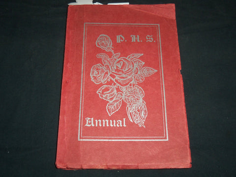 1913 CRIMSON & WHITE POTTSVILLE HIGH SCHOOL YEARBOOK - NICE PHOTOS - J 8183