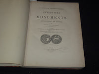 1877-1879 ANTIQUES ET MONUMENTS BY EDOUARD FLEURY - 3 VOLUMES - #276
