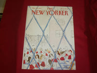 1982 MARCH 29 NEW YORKER MAGAZINE FRONT COVER ONLY - GREAT ART FOR FRAMING