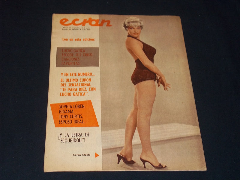 1960 SEPTEMBER 6 ECRAN SPANISH MAGAZINE - SANDRA DEE COVER - E 26066