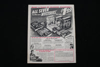 1953 NOV OFFICIAL DECTECTIVE STORIES MAGAZINE - HUNTERS ON GASPE COVER - E 10037