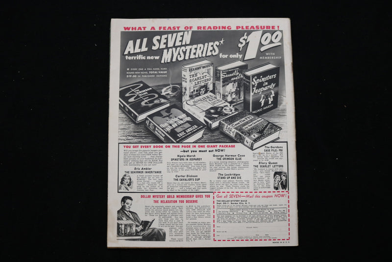 1953 NOV OFFICIAL DECTECTIVE STORIES MAGAZINE - HUNTERS ON GASPE COVER - E 10037