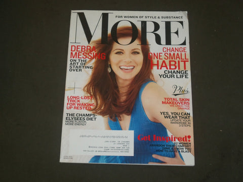 2013 JUNE MORE MAGAZINE - DEBRA MESSING COVER - B 2337