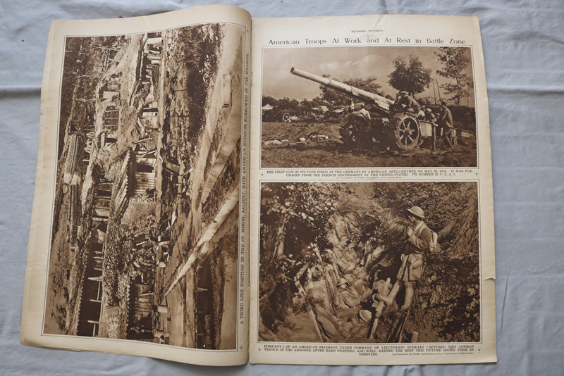 1918 DEC 12 MID-WEEK PICTORIAL MAGAZINE SECTION - WELCOME HOME - NP 9244