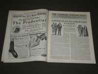 1908 JUNE 20 THE SATURDAY EVENING POST MAGAZINE - EDWARD PENFIELD COVER - SP 842