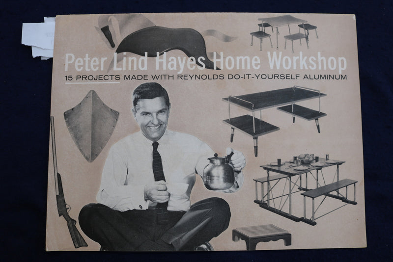 1959 PETER LIND HAYES HOME WORKSHOP SOFTCOVER BOOKLET - K 808