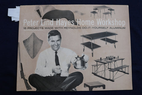 1959 PETER LIND HAYES HOME WORKSHOP SOFTCOVER BOOKLET - K 808