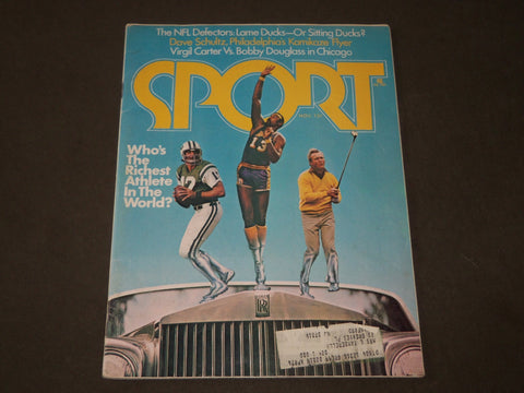 1974 NOVEMBER SPORT MAGAZINE - JOE NAMATH COVER - WILT CHAMBERLAIN - CW 294
