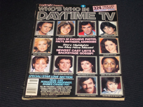 1983 #11 WHO'S WHO IN DAYTIME TV MAGAZINE - JOHN STAMOS FRONT COVER - E 17216