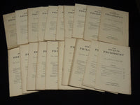 1933 THE JOURNAL OF PHILOSOPHY MAGAZINE LOT OF 20 ISSUES - WR 632B