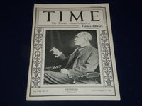 1926 SEPTEMBER 27 TIME MAGAZINE - POET KIPLING COVER - T 18