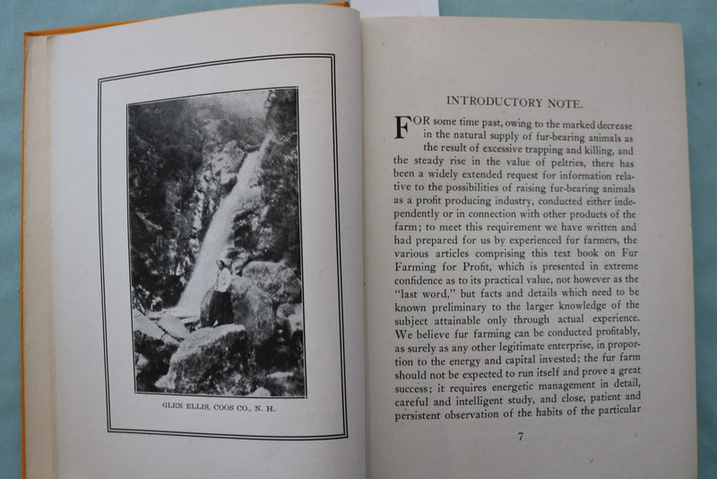 1912 FUR FARMING FOR PROFIT HARDCOVER BOOK - FUR NEWS PUBLISHING CO. - KD 9705