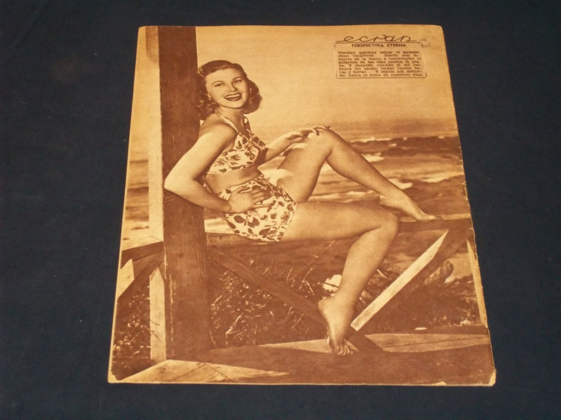 1946 DECEMBER 11 ECRAN SPANISH MAGAZINE - ORSON WELLES RITA HAYWORTH - E 26003