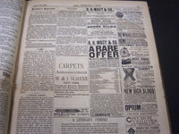 1882 JUL-DEC THE CHRISTIAN UNION MAGAZINE BOUND VOLUME - NICE PHOTOS - R 636