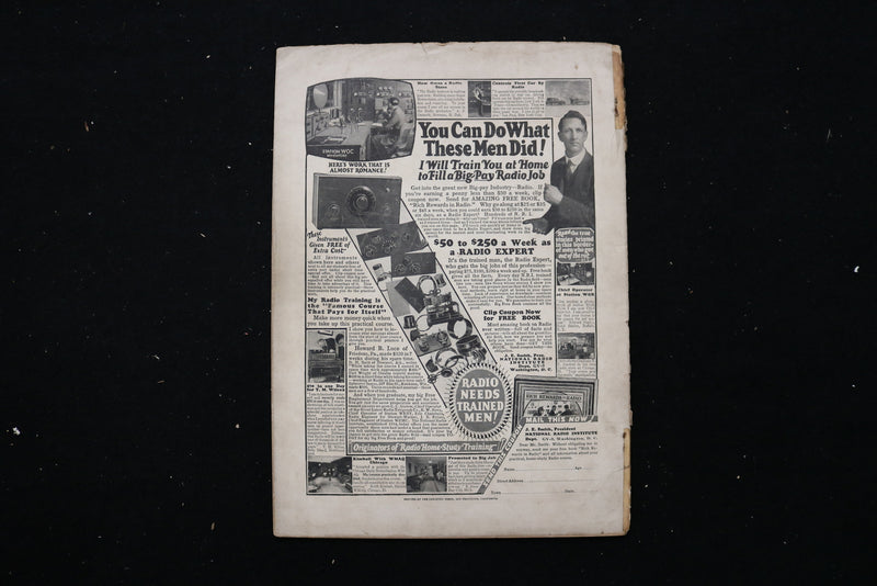 1926 JUNE RADIO MAGAZINE - BOY AND DOG COVER - E 11156