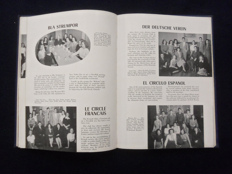 1947 UPSALITE UPSALA COLLEGE YEARBOOK - EAST ORANGE, NEW JERSEY - YB 3074