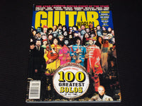 1998 SEPTEMBER GUITAR WORLD MAGAZINE - 100 GREATEST SOLO FRONT COVER - E 300