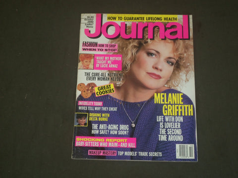 1990 OCTOBER LADIES' HOME JOURNAL MAGAZINE - MELANIE GRIFFITH - B 2249