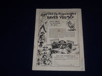 1935 SEPTEMBER OPEN ROAD FOR BOYS MAGAZINE - THAT WHOPPIN' WHALE! - SP 5399