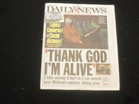 2021 MARCH 6 NEW YORK DAILY NEWS NEWSPAPER - NYC MOVIE THEATERS TO REOPEN