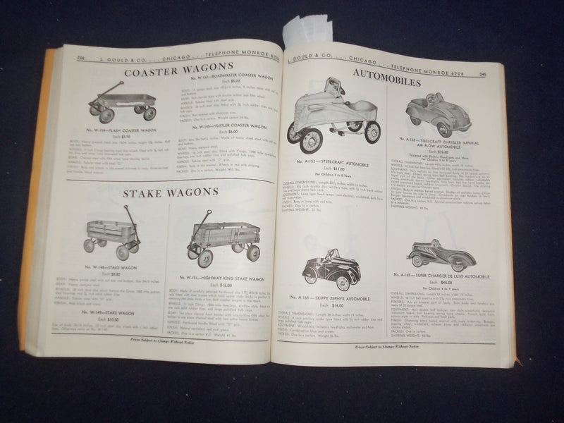 1940-1941 L. GOULD & CO. CATALOG - CHICAGO, ILLINOIS - SINCE 1860 - J 9340