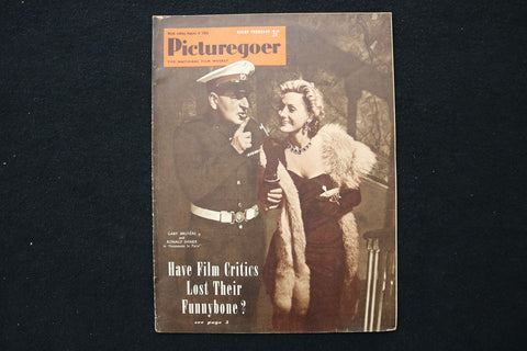 1953 AUG 8 PICTUREGOER MAGAZINE - GABY BRUYERE & RONALD SHINER COVER - E 26004