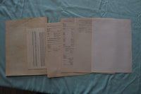 1947 COMPREHENSIVE EXPORT SCHEDULE AND UPDATES - K 3302