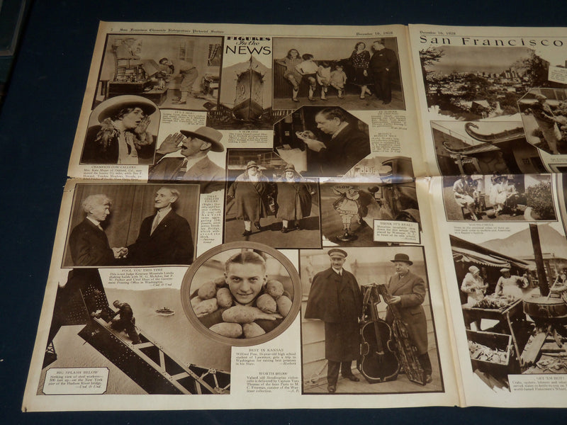 1928 DECEMBER 16 SAN FRANCISCO CHRONICLE ROTO SECTION - MOVIE ACTRESSES- NP 5106