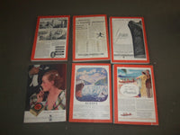 1934-39 HARPER'S MONTHLY MAGAZINE - LOT OF 19- STORIES & ILLUSTRATIONS- WR 1000A