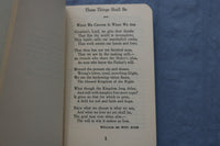 1941-1943 YMCA USO SERVICE BOOKS - LOT OF 2 - THINK - SCRIPTURE - K 735