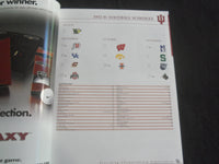 2002 NOV 16 FOOTBALL PROGRAM - INIDANA UNIVERSITY VS PENN STATE UNIV - B 5534D