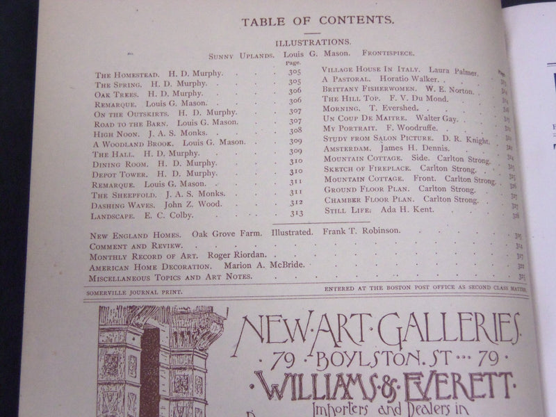 1887 AMERICAN ART ILLUSTRATED MAGAZINE LOT OF 3 ISSUES - O 38