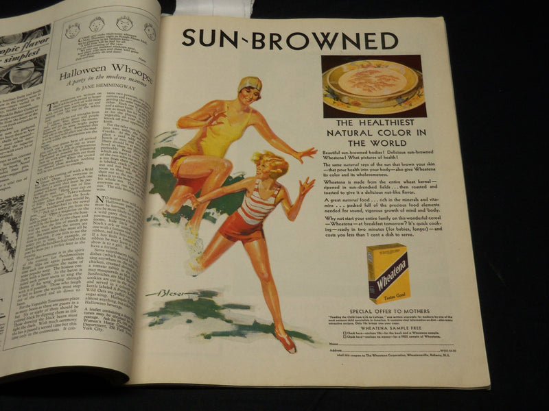 1929 OCTOBER WOMAN'S HOME COMPANION MAGAZINE - GREAT COVER & ADS - ST 4878R