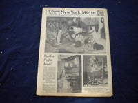 1962 MARCH 25 NEW YORK MIRROR NEWSPAPER - GLORIA TALBOT COVER PHOTO - NP 5999